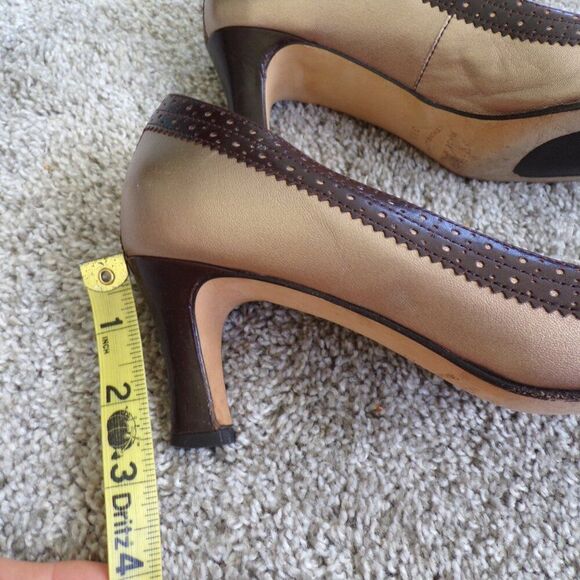 Anyi Lu Italian retro leather heels 38.5 - Picture 6 of 10